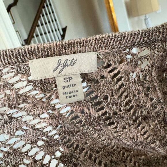Jjill tan cardigan size small - Picture 4 of 4